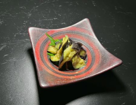 茄子の辛子漬け