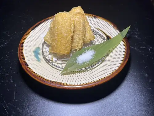 熊本産トウモロコシの天ぷら