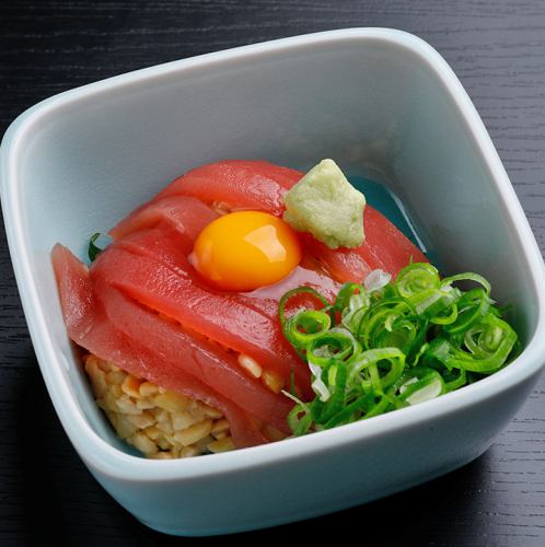 Tuna Natto / Whelk Wasabi