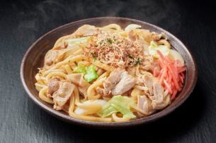 Fukuoka specialty fried udon