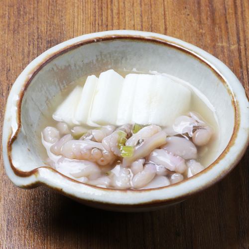 タコわさとシャキシャキ長芋