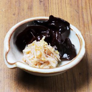 Plum crystal wood ear mushroom