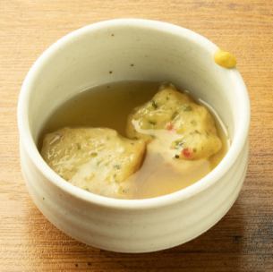 Soy milk vegetable tempura (2 pieces)