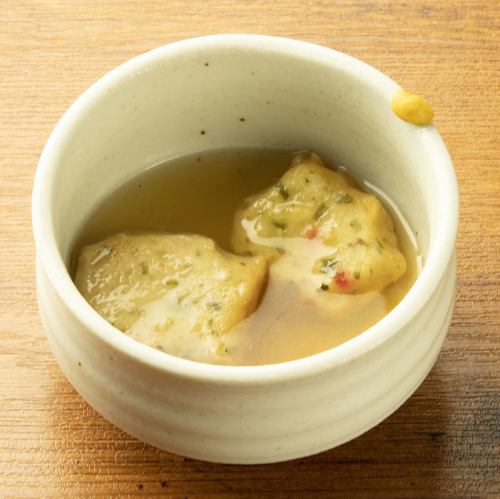 Soy milk vegetable tempura (2 pieces)