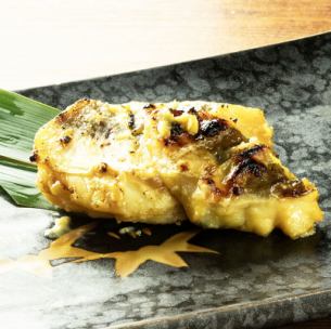 Saikyo-yaki of silver cod