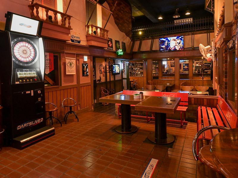 The 1st floor has a fashionable atmosphere where you can enjoy darts ♪ Charter is OK from 20 people, parties can be held up to 100 people, so please feel free to contact us by phone for details.Have a good time with delicious sake and food with your carefree friends!