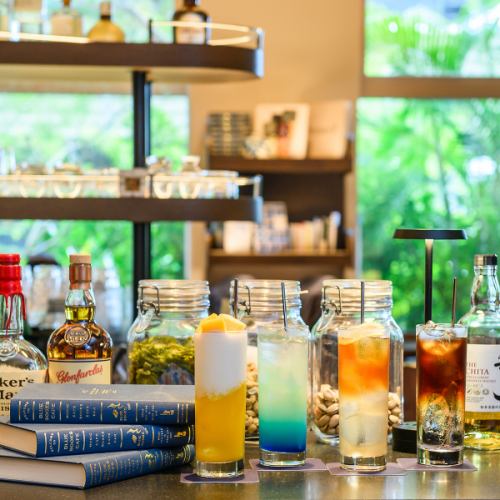 アルコールドリンクも多数
