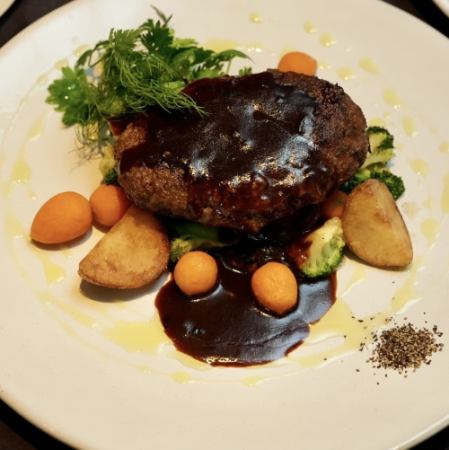 和牛ハンバーグステーキ デミグラスソース