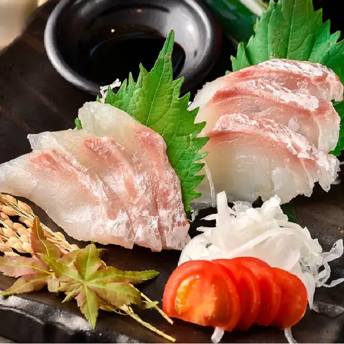 鯛の刺身