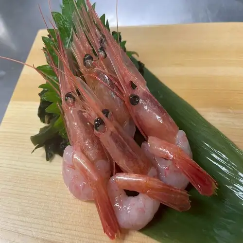 南蛮エビの刺身