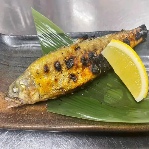 鮎塩焼き