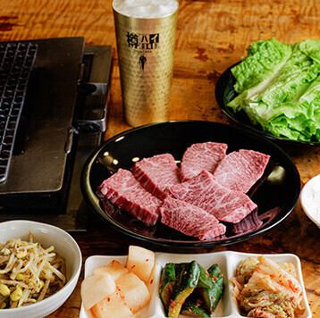 【ご宴会やご家族でのお食事に◎】その日イチオシの和牛が楽しめる「おまかせコース」全7品/6,000円 (税込)