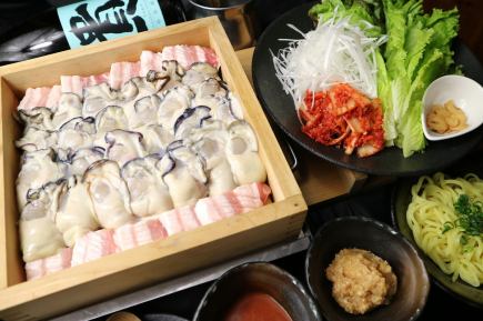 新标准！【凯里牡蛎负鼠宴套餐】6道菜5500日元！