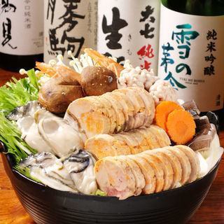◎A great value course◎ [Full of luxury ingredients! Delicious gout pot banquet course] 6 dishes for 5,500 yen!