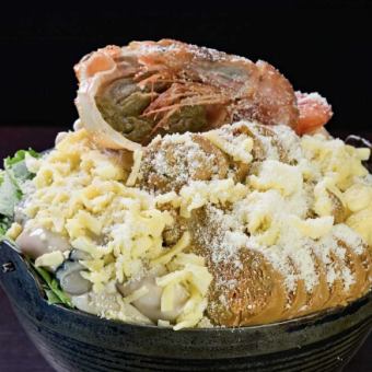 コースがおトク◎【豪華具材満載！鶏白湯とチーズのコク旨！痛風鍋白コース】