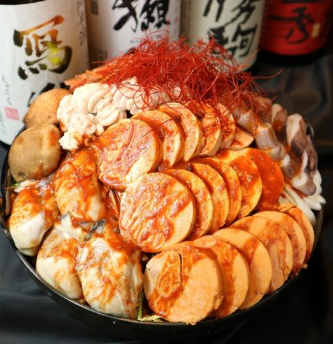 Deliciously spicy gout-inducing hot pot (red)!!