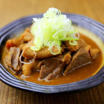 Stewed mixed miso offal