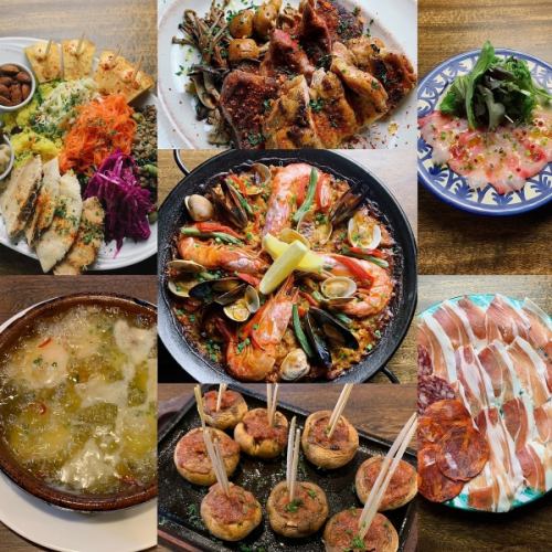 Numerous courses of discerning Spanish cuisine ☆