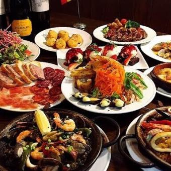 料理のみ豪華6000円コース