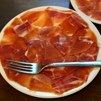 スペイン産生ハム