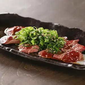 Delicious raw liver