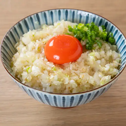 ≪Rice dish specifically for yakitori≫ Green onion and egg rice