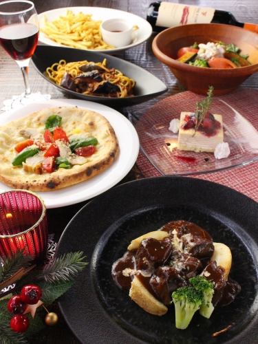 [Christmas 12/23~12/26 only] 2024 Christmas limited course 6 dishes + drink 3,300 yen (tax included)