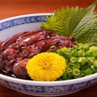 富山県産　ほたるいかの醤油漬け
