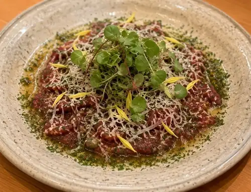 黒毛和牛カルパッチョ