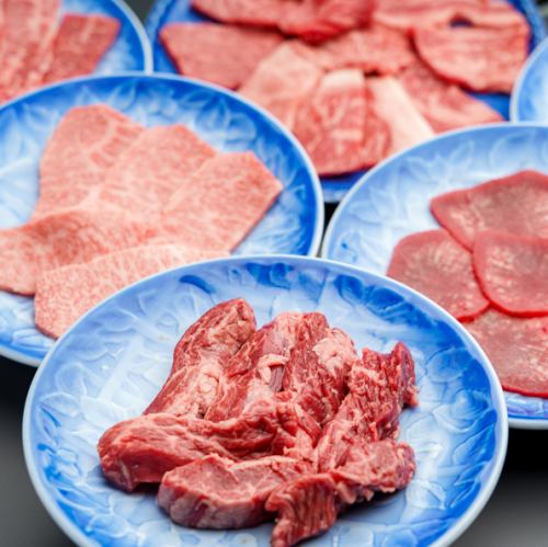 【牛上塩たん・牛上ハラミ・国産牛 食べ放題コース】1番人気◎黒毛和牛など食放/大人3850円/小人1925円