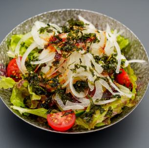 のりとごまのサラダ