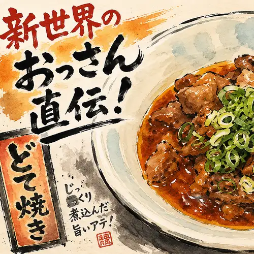 新世界のおっさん直伝 どて焼き