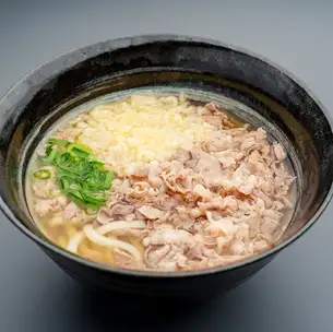 【명물】아와 흑소 갈비 샤브샤브 고기 빠는 우동