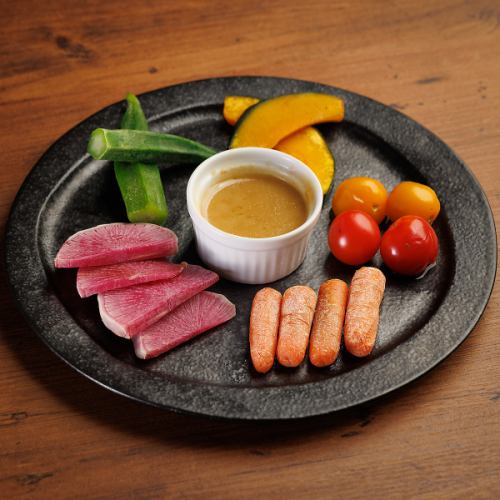 彩り野菜のバーニャカウダ