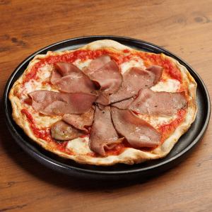 牛タンとモッツァレラチーズのマルゲリータ