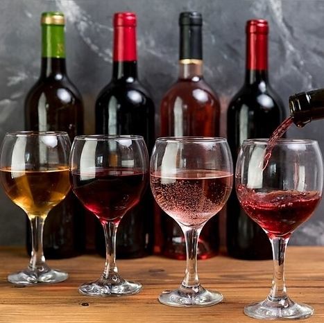 世界各国のワイン10種、2時間飲み放題