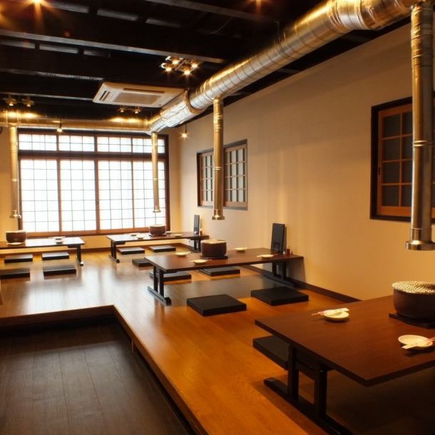 【2nd Floor is All Zakka! 2 People ~ OK!】 On the 2nd Floor Completion of a Shakuhachi to relax and relax yourself ◎ It is recommended to use the company companion, friends, family together! Because it is Zashiki, even with children ♪ You can enjoy it with confidence ♪ There are also seats that you can hang together for up to 12 people with a table attached ◇
