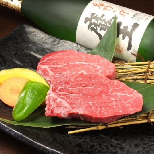 If you want to taste the gravy, try the Kuroge Wagyu beef fillet (2,580 yen)! It's cheap and delicious!! Our recommended meat that you'll never tire of.