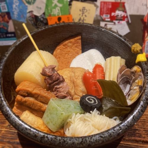 [We're proud of our dashi!] Namihira's "special oden"♪ It goes great with sake!