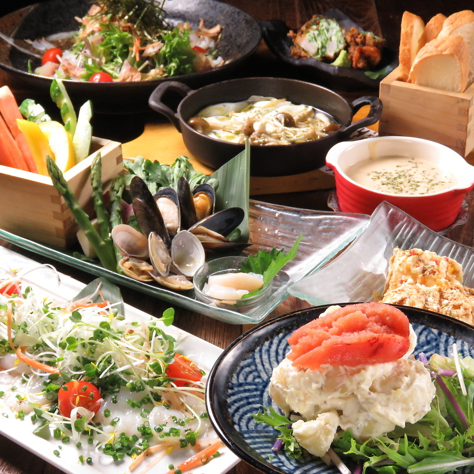 平日は無制限も◎!!ゆったりおしゃべり女子会コースは3980円