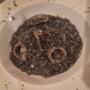 イカスミリゾット