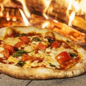 次男房の石窯ピッツァ