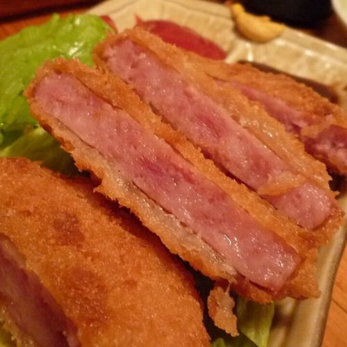 火腿肉饼