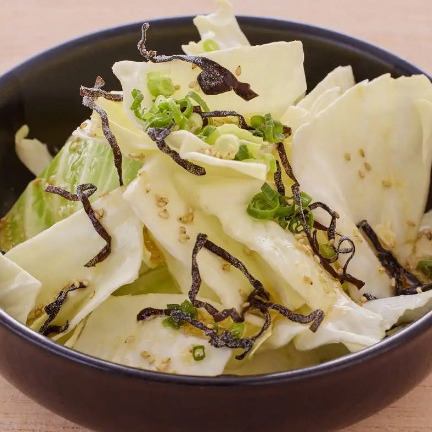 塩昆布キャベツ