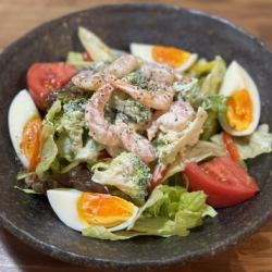 虾仁西兰花鞑靼沙拉