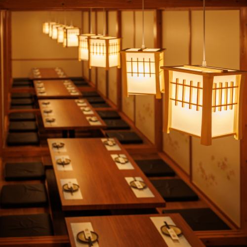 貸切り個室★人数、ご予算等はお気軽にご相談ください!大人数個室~最大150名貸切できます◎さらに、サプライズに最適な特製メッセージプレートのクーポンや、幹事様無料のクーポンもご用意しておりますので様々なシーンでご利用いただけます!