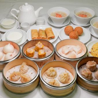 [Dim sum course] Including the very popular Xiaolongbao and shrimp shumai, as well as the classic fried rice <11 items in total> 1,980 yen (tax included)