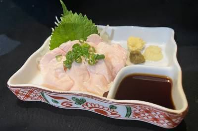 鶏むねたたき昆布〆
