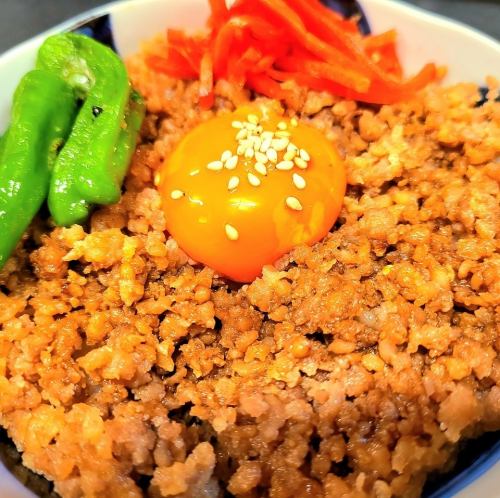 鶏そぼろ丼