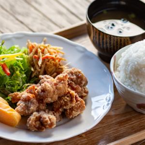 Fried fried chicken set